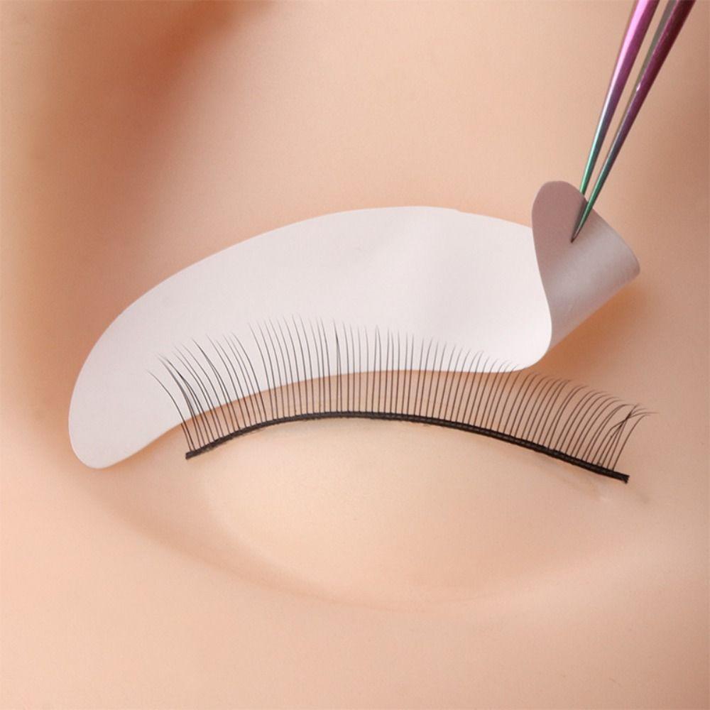 100Pcs/set Natural Eye Lashes Eyelash Extension Patches White Eyelashes Paper Adhesive Tape