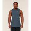 Gymshark Critical 2.0 Drop Arm Tank Gs Stealth Blue A1a2r Ud6s