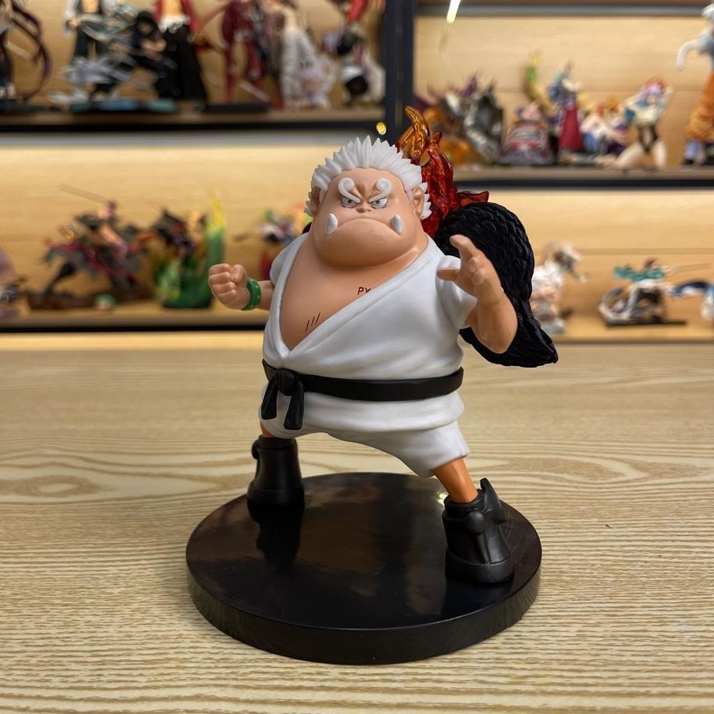 17CM/6.6in Anime One Piece Figuren Jinbe Oka Shichibukai Seemann Anime Figur Modell Ornament Geschenk