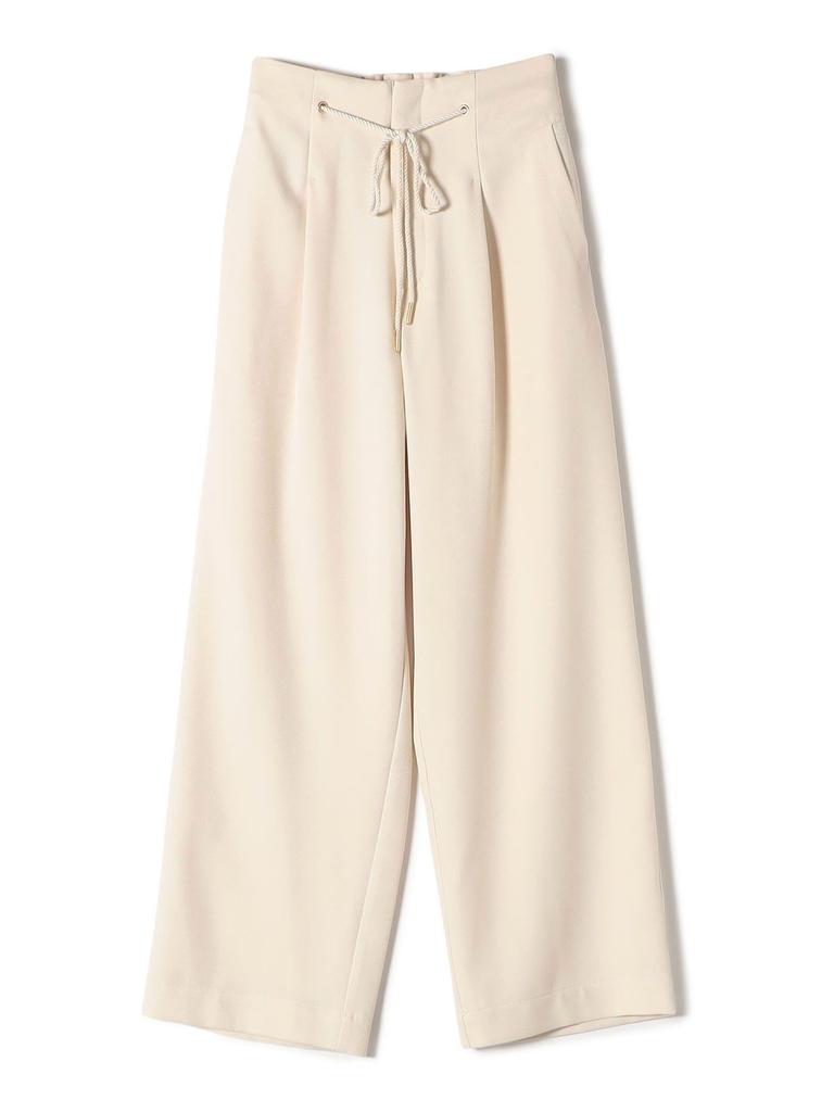 Ships Colors Women's Wool-Like Easy Pants, Hand Washable, Off-White, Size M, 223180008