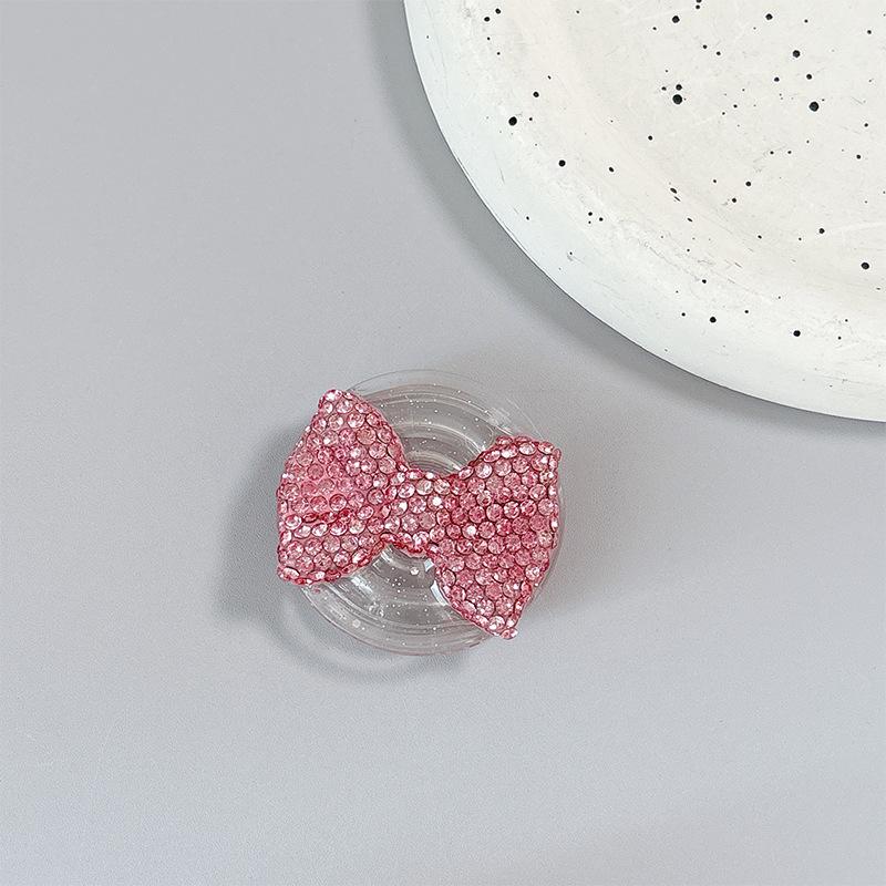 Rhinestone Bow MagSafe-Compatible Glitter Ring Holder