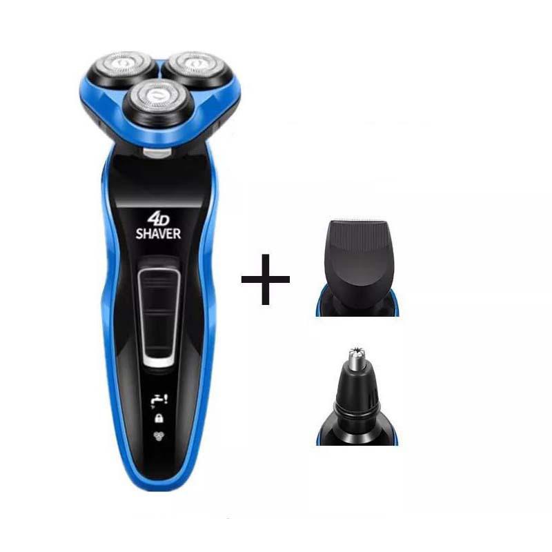 Three Shaver Electric In One Shaver Water Washing Blade Plug Shaver Rechargeable