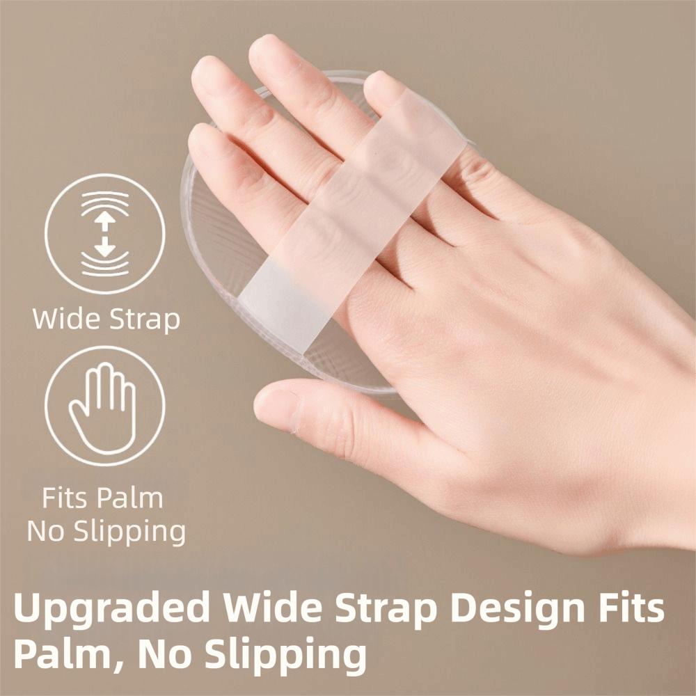 Non-Absorbing Silicone Gel Powder Puff Transparent Body Lotion Application Tool  Liquid Foundation