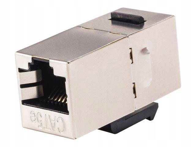 Łącznik przewodów RJ45-RJ45, kat. 5e STP Netrack