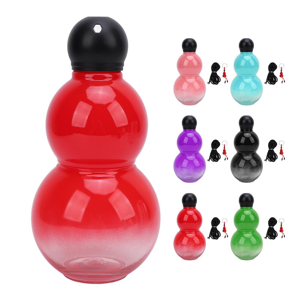 Gourd Water Bottle 800ml Large Capacity PP PC Plastic Gourd Style Sports Water Flask for Travel
