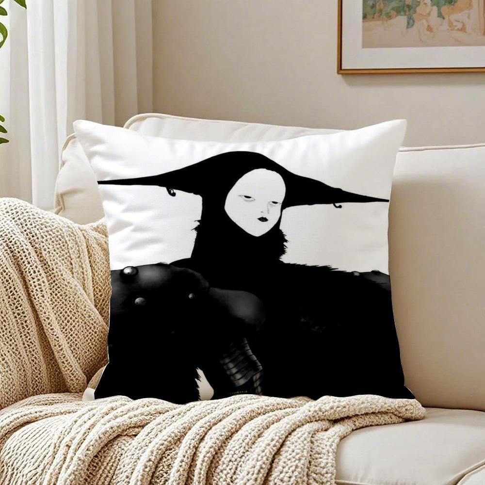 Singer Skrillex Cushion Cover Linen Minimalist Soft for Sofa Bed Home Room Decor