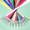 1Pcs Thicken Name Tag Fashion Hanging Rope ID Card Holder Badge Holder Lanyard Neck Strap Lanyards