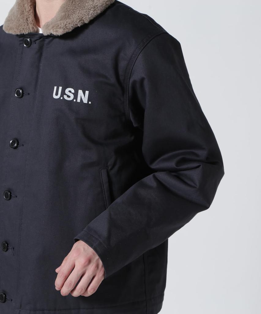 AVIREX N-1 PLANE N-1 PLAIN Men's XL 120 Navy 783-4952029