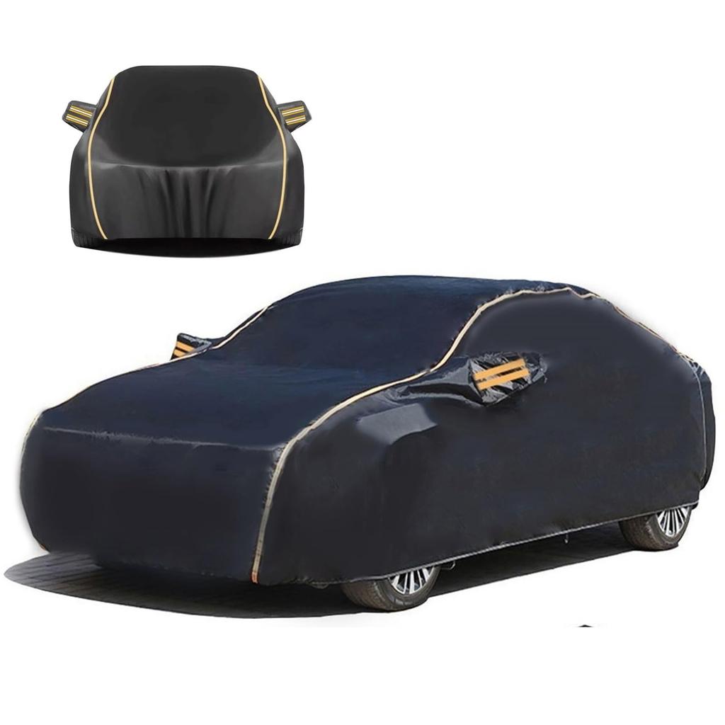 Jaguar F-pace Car Cover Windproof Snowproof Winter Antifreeze Outdoor Protective Cover Customizable with Zipper and Anti-Theft Lock
