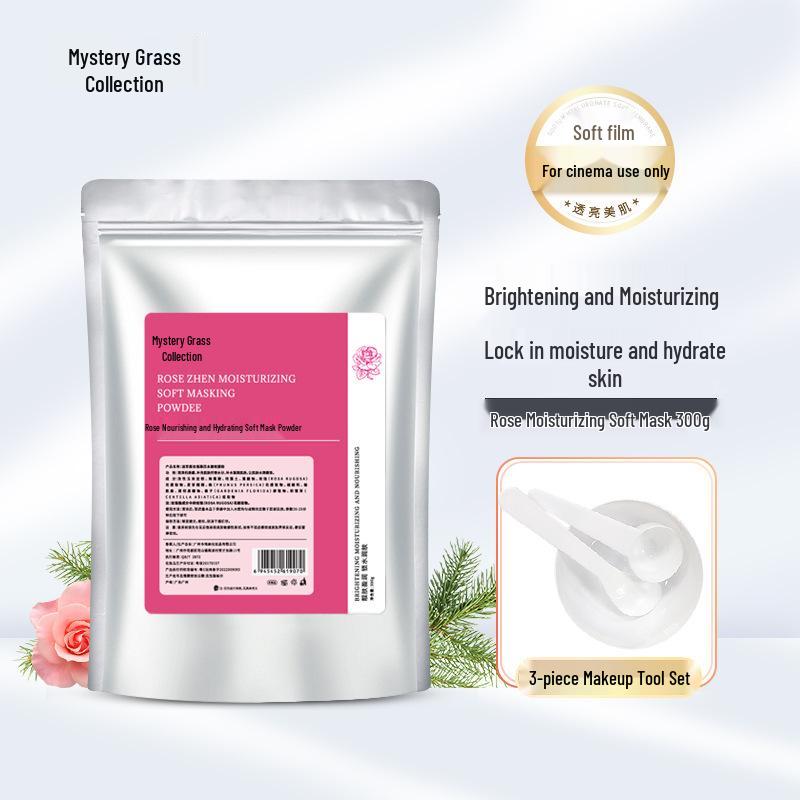 

Mizucaoji Зволожуюча маска-порошок з гіалуроновою кислотою - Троянда та Хризантема для освітлення тону шкіри