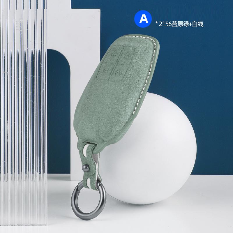 Car Key Case Cover Shell Fob for Ferrari 488 Roma SF90 F8 Protofino 812 458 F430 4 Buttons Car Remote Keychain Accessories JG9