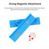 2Pcs Magnetic   Strip for Vise  , Anti-Skid Pads for Vise  , Soft   for Bench Vise, Strongly Magnetic Vise Jaw Pads, Multi-  an