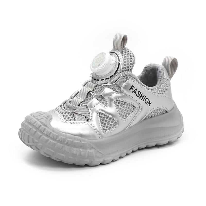 

Children Casual Shoes Quick Lacing Sneakers Kids Mesh Summer Breathable Running Tennis Sneaker Lightweight Comfort 26