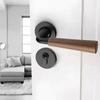 Aluminum Alloy Door Lock Magnetic Wood Grain Safety Locks Universal Fit Easy Installation Magnetic Lock Doors Hardware