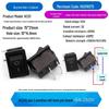 Compact Boat-Shaped Rocker Switch: 2-Pin/3-Pin, Dual Position, KCD11 for Small Electronics