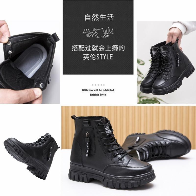 Winter  Women Casual Shoes  All-match Velvet Thick Bottom Snow Boots for Woman Fashion Female High Top Cottom Shoes