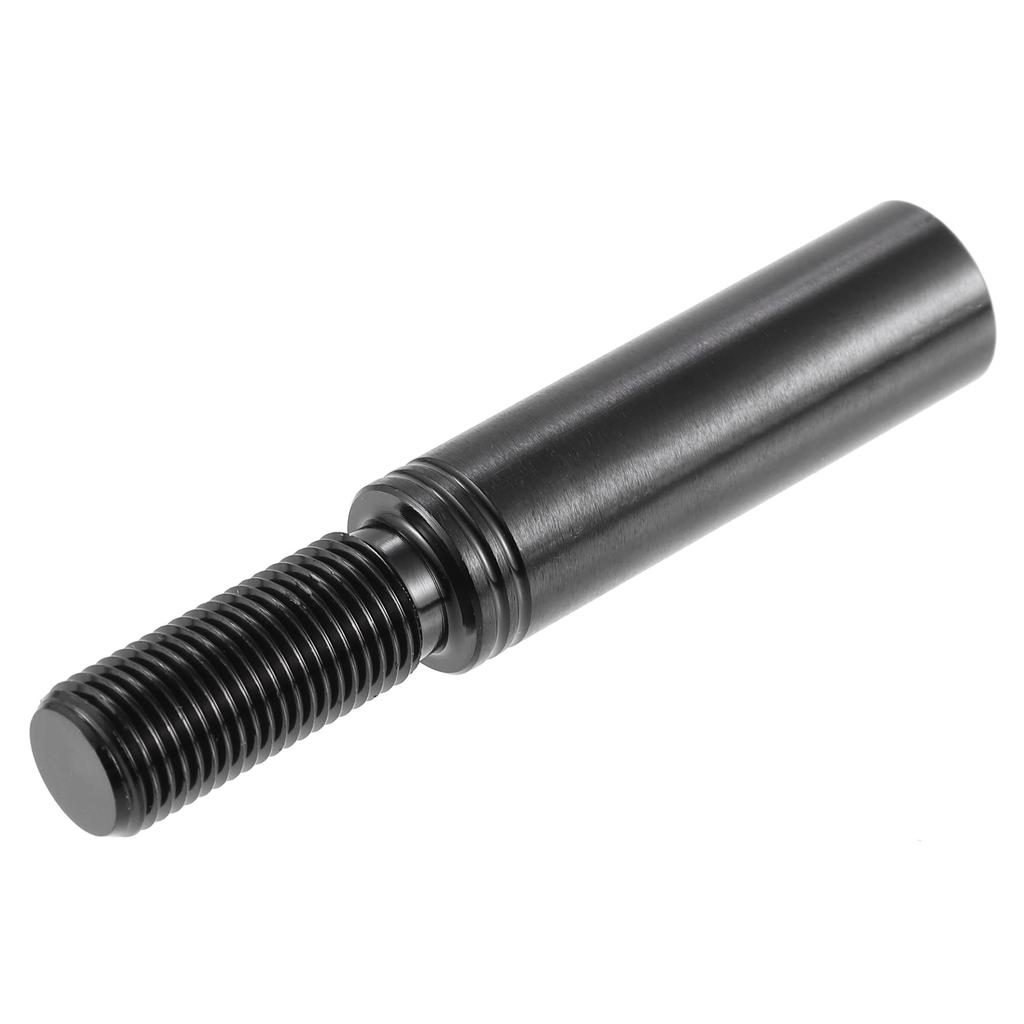 uxcell Car Shift Knob Extension Aluminum Alloy Gear Shifter Extender Lever for M12x1.25 81mm Ford Compatible with Nis san