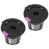 A20F-Reusable K Cups For K Mini, K Elite, K Classic, K Compact, K Latte, K Select And All 2.0 & 1.0 Coffee Makers