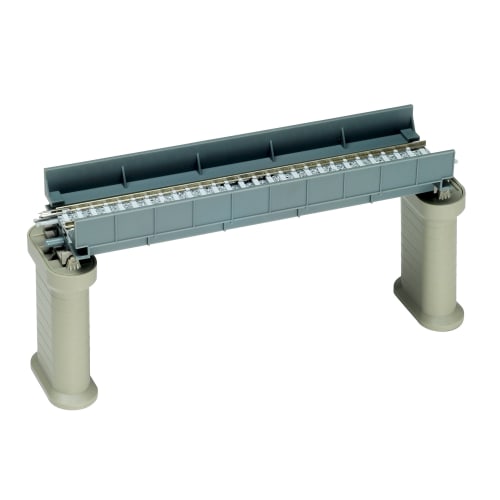 

TOMIX N Gauge Through Girder Bridge PC F Blue PC Piers (2 pcs) 3027 Model Railroad Supplies