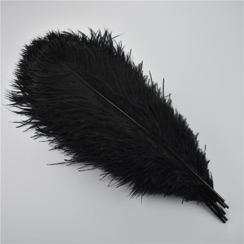 10Pcs 35-40Cm Colorful Ostrich Feathers For Crafts Carnival Decoration Table Centerpieces Plume For Vases Handicraft Accessories