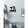 Wrought Iron Key Holder Hook, Creative Character Decor, Wall Mounted, Entryway Organizer, 1 Piece