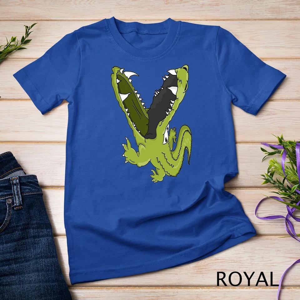 Cool Alligator Crocodile Florida Unisex T-shirt 5 XL
