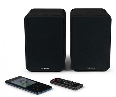 Thomson WS600DUO conjunto de colunas ativas ESTÉREO HiFi com Bluetooth 5.0, Thomson
