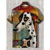 Men's Funny Animal Cat Printed T Shirt Short Sleeved Tee Tops 3D Print O-Neck Shirts Party Summer Casual Men's Clothing Apparel