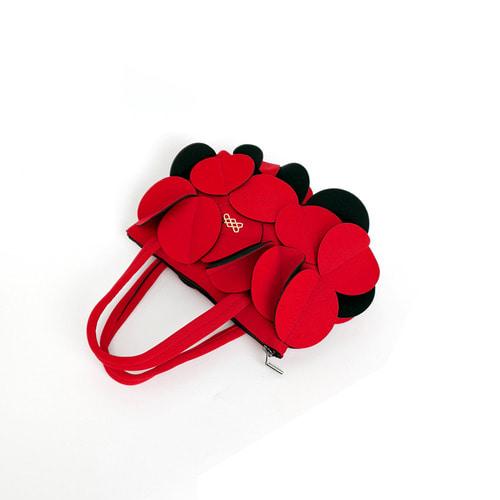Suin Flower Tote Bag_Red