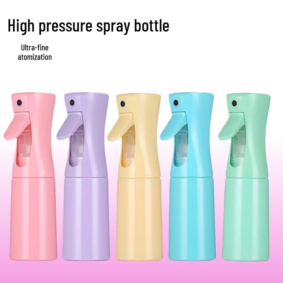 Compact 200ml High-Pressure Continuous Spray Bottle for Hairdressing