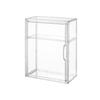 Acrylic Transparent Display Box Magnetic Wall-Mounted Toy Model Storage Box Clear with Lid Cosmetic Organizer Rack Collectibles