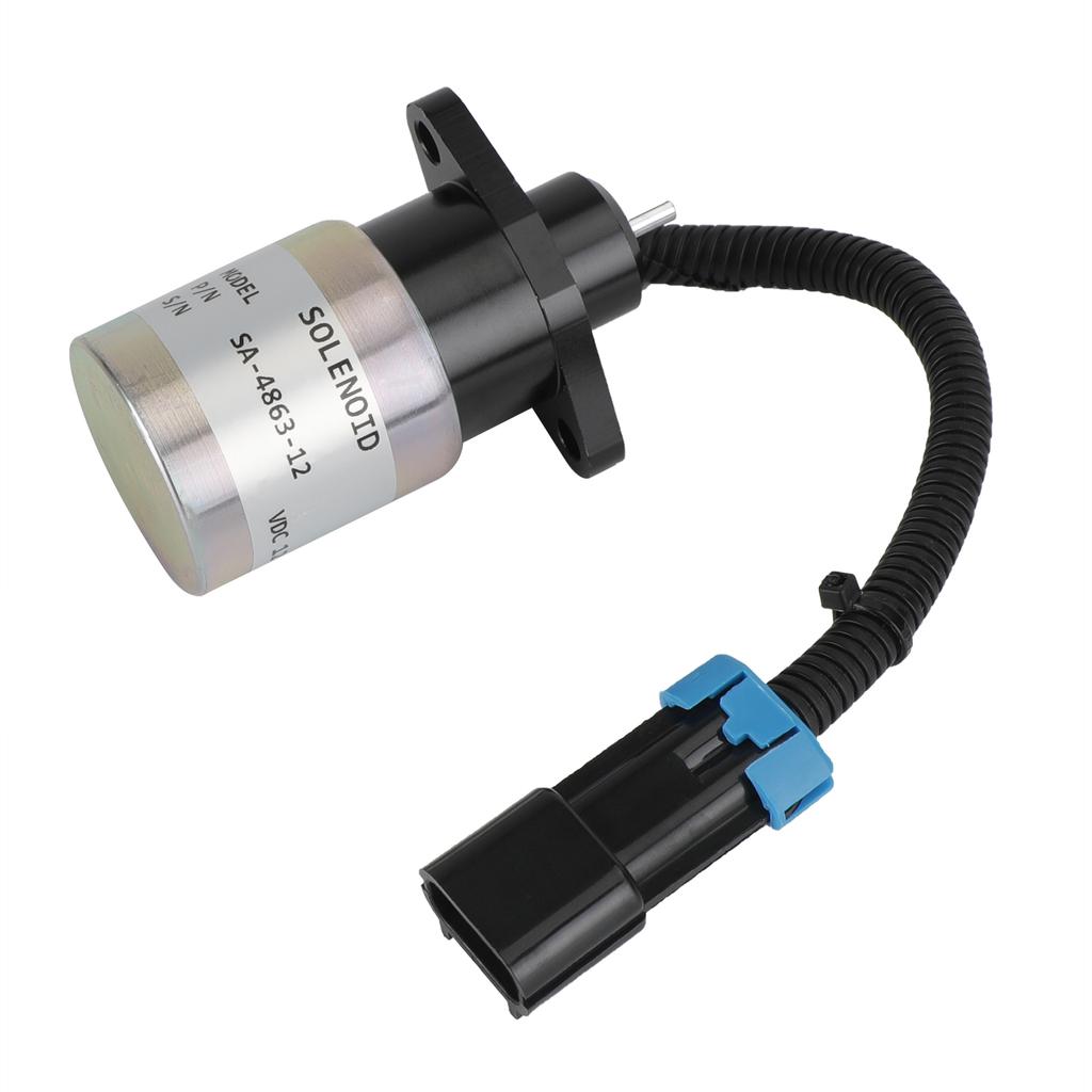 Fuel Shutoff Solenoid Actuator 12V 0175-12A5C9S SA-4863 For Kubota Engine