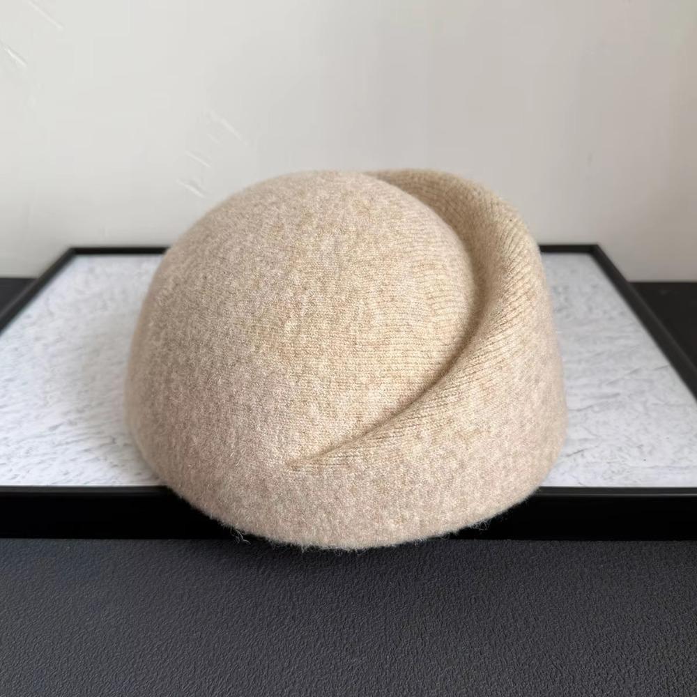 Elegante Pillbox-Hüte Fedoras Fedora-Hüte Uniform Stewardessenhüte Wollene Zylinder für Auftritte