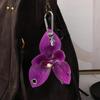 Orchidee Simulationsblume Schlüsselanhänger Kreativer Handgefertigter Blumenanhänger Rucksack Dekorationszubehör Geschenke