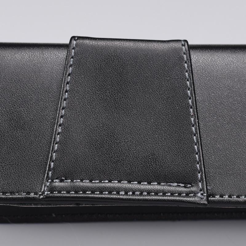 Tragbares, nicht faltbares Lesebrillenetui für Männer & Ältere, Design mit Gürtelclip