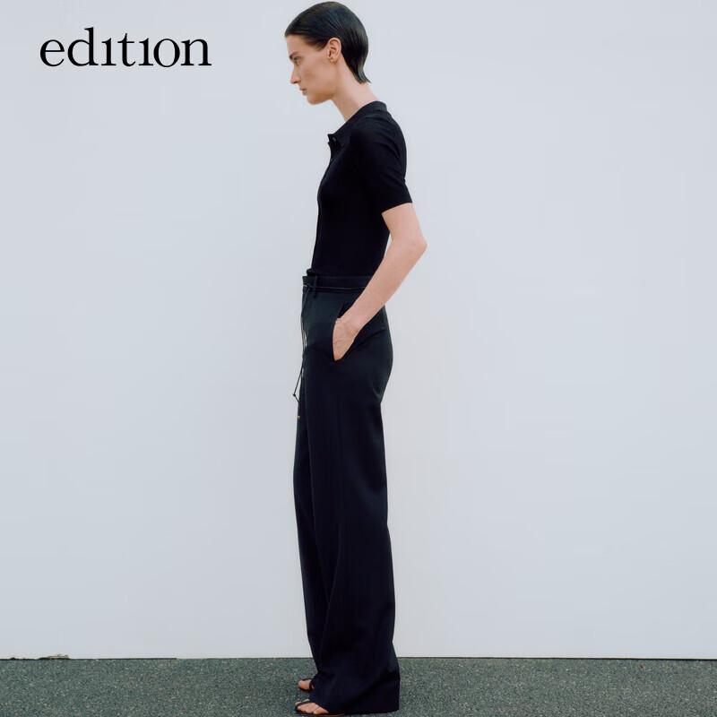 

Издание Элитный Гардероб Шелковая Смесь Поло Трикотажная Футболка M (165)