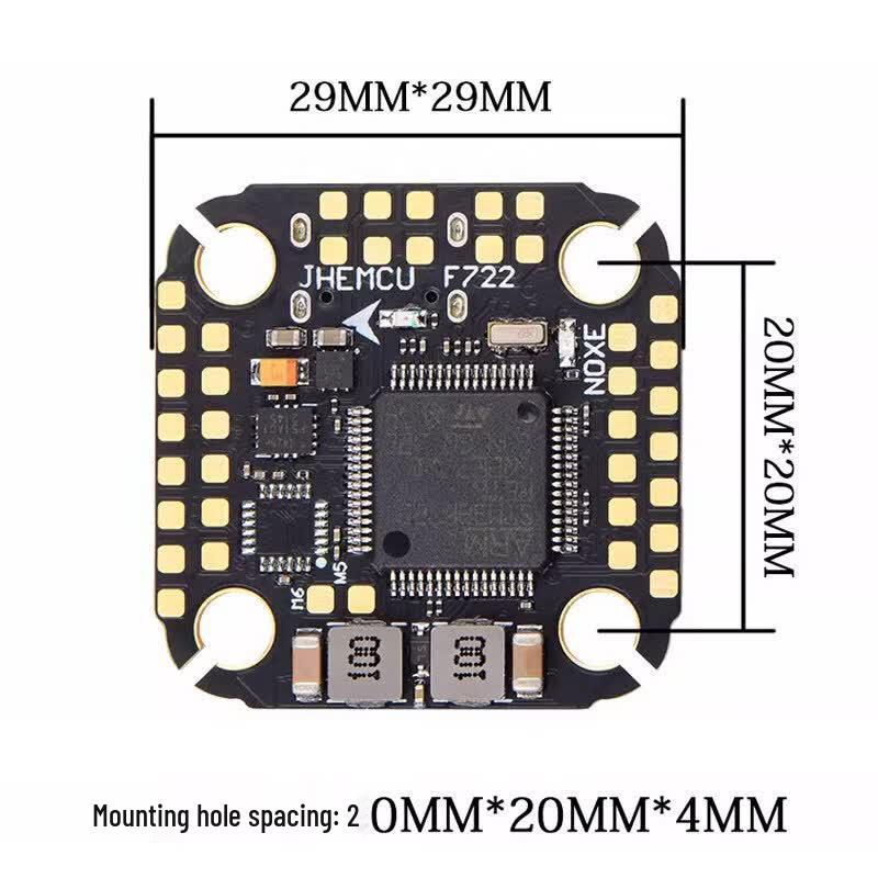 JHEMCU F722 NOXE Flight Controller & 60A ESC Stack