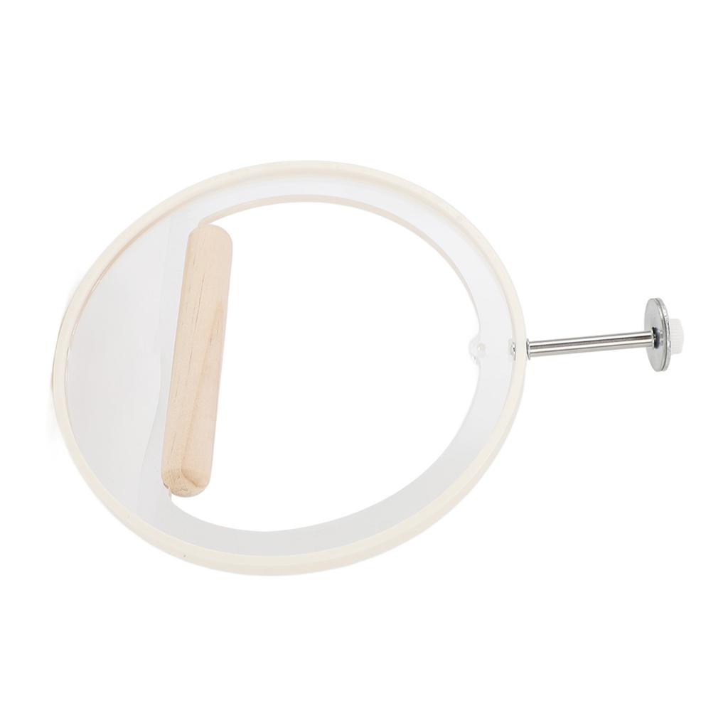 Parrot Perch Multifunction Acrylic Wood Climbing Chewing Bird Perch Stand Bird Cage Accessories