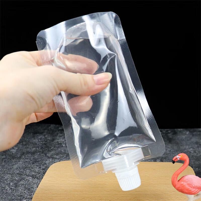 Pabei 250ml Disposable Stand-Up Liquid Pouches with Spout