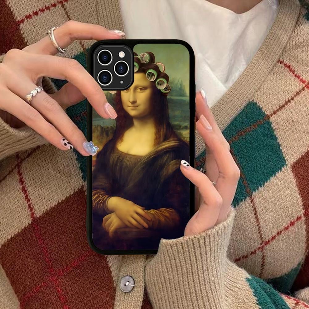 

Mona Lisa Phone Case Silicone PC+TPU For For IPhone 11 12 13 14 15 16 Plus Pro Max Cover iPhone 16