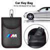 For Performance M X1 X3 X5 E39 E46 E90 F20 E60 F30 M3 M5 Car Key Case Signal Blocker Bag RFID Shielding Pocket Accessories Mkcr49