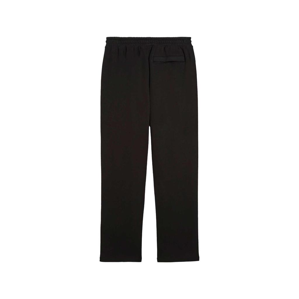 Puma Comfortable Durable Solid Color Versatile Lace-Up Mid-Rise Straight Casual Pants Men Bottoms Black 631808-01