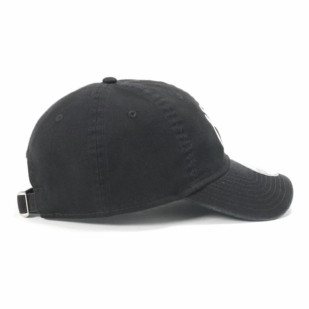 [New Era] Cap 9TWENTY Low-Top MLB NY Black/White FREE 920 WASHED NEYYAN BLK SWHT 23J