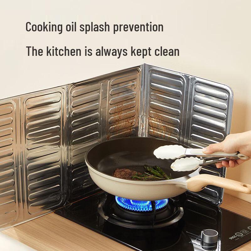 Zhaoran 3-Piece Aluminum Foil Gas Stove Splash Guard Set