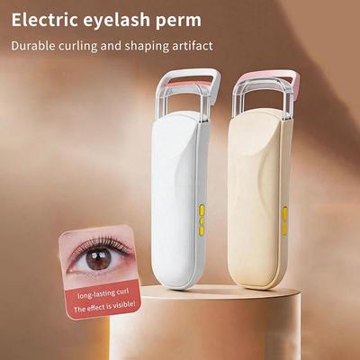 Electric Eyelash Curler Fast Curling Long Lasting Hold Rechargeable Portable For Daily And Travel Use