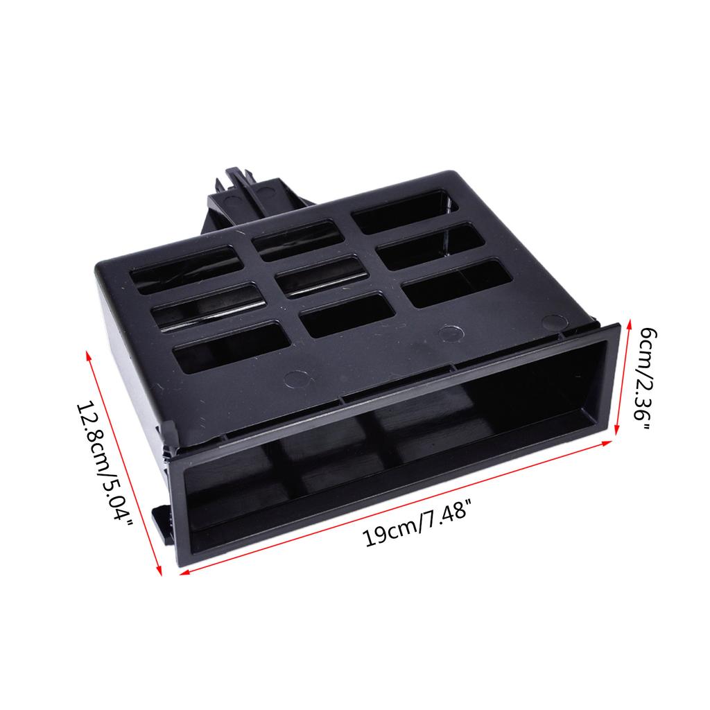 Kompatibel für Golf MK4 B5 3B0857058 1J0857058A 2/4-Türer-Zubehör, Front-Dashboard, Center-Storage-Tablett, Cubby-Handschuhfach