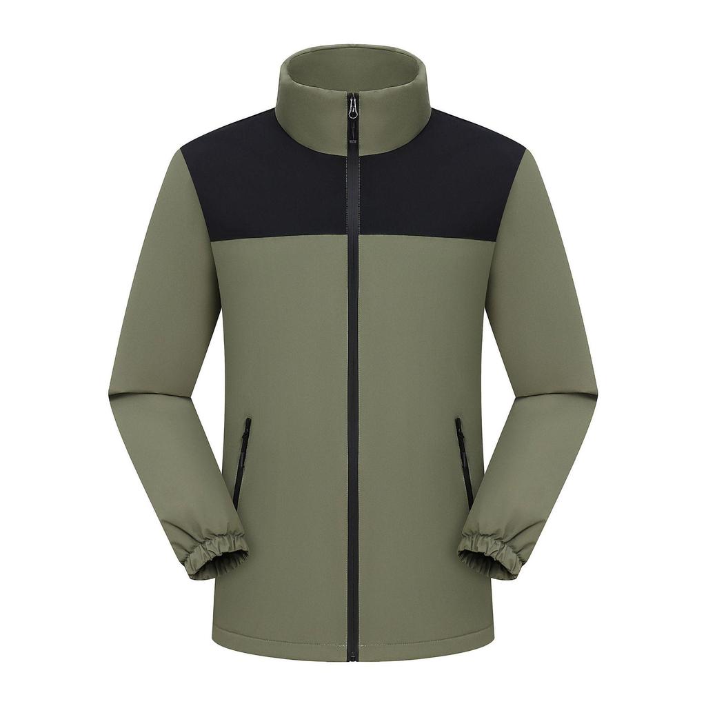 Enterprise Integrated Stand Collar Super Soft Windproof Waterproof Wear-resistant Mountaineering Jacket 8819