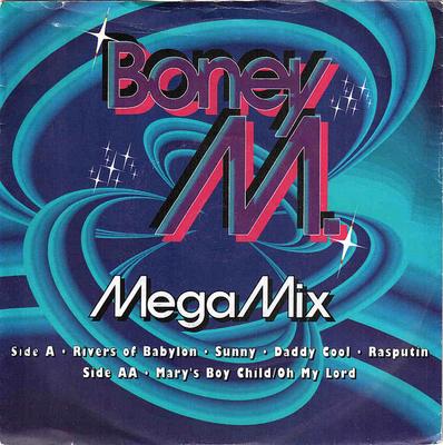 7inch Record BONEY M. - MegaMix 74321125127 Arista 1992 UK Dance & Electronica Used