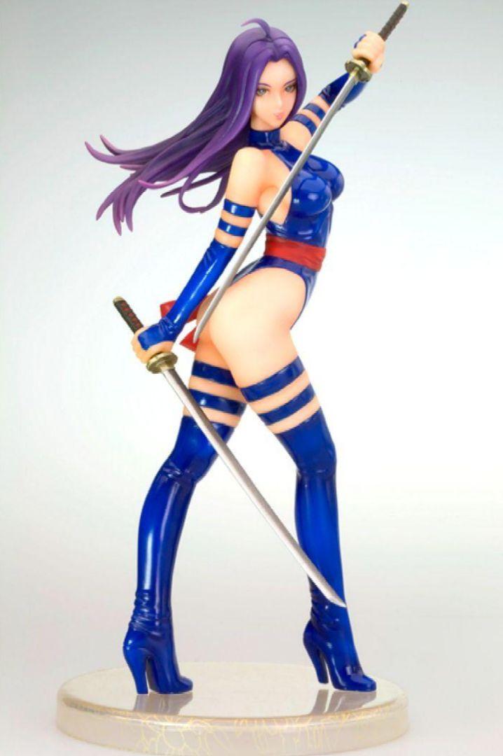 

[USED] Kotobukiya MARVEL Bishoujo Psylocke Figure by Shunya Yamashita