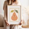 Poster for a Child Pear Fruit